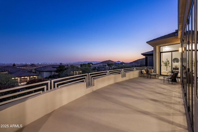 13631 E Windrose Dr, Scottsdale, AZ 85259 - view of patio / terrace featuring a balcony