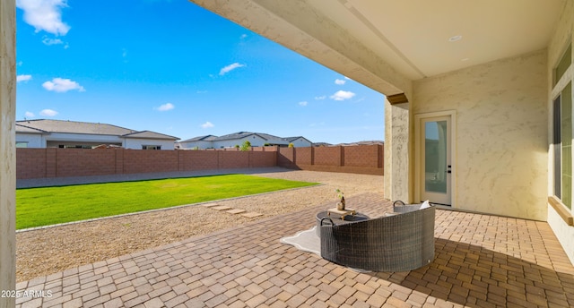 27908 N 38th Dr, Phoenix, AZ 85083 - view of patio / terrace featuring a fenced backyard