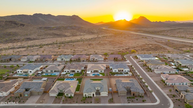 27908 N 38th Dr, Phoenix, AZ 85083 - bird's eye view with a mountain view and a residential view