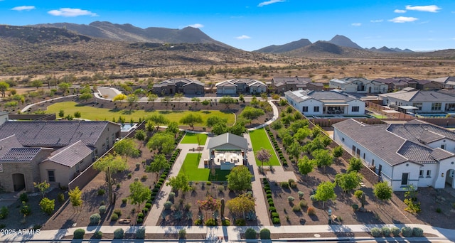 27908 N 38th Dr, Phoenix, AZ 85083 - birds eye view of property with a residential view and a mountain view