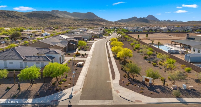 27908 N 38th Dr, Phoenix, AZ 85083 - drone / aerial view featuring a mountain view and a residential view