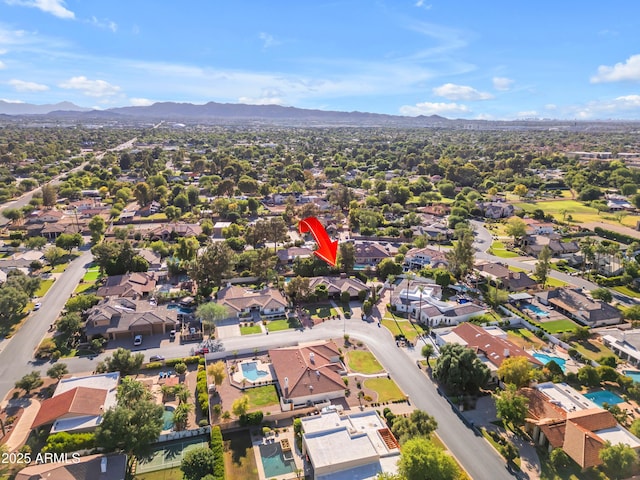 8604 S Oak St, Tempe, AZ 85284 - view of property location with a mountainous background and nearby suburban area