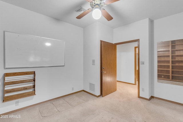 8604 S Oak St, Tempe, AZ 85284 - carpeted empty room featuring a ceiling fan and baseboards