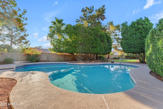 8604 S Oak St, Tempe, AZ 85284 - view of pool with a fenced backyard