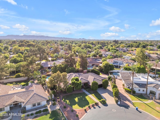 8604 S Oak St, Tempe, AZ 85284 - aerial perspective of suburban area featuring a mountainous background