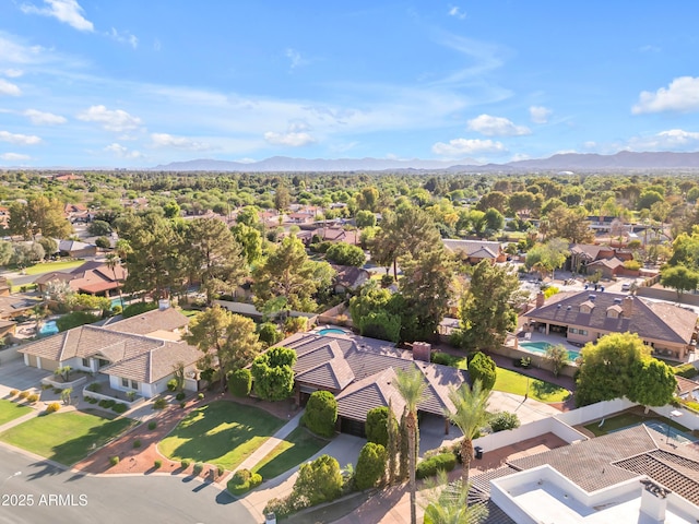 8604 S Oak St, Tempe, AZ 85284 - aerial perspective of suburban area with mountains