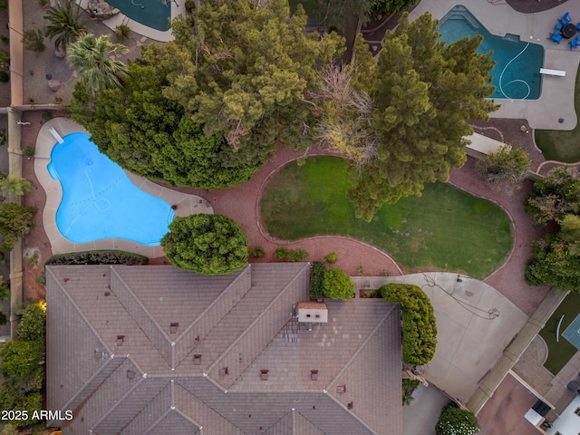 8604 S Oak St, Tempe, AZ 85284 - drone / aerial view of a pool area