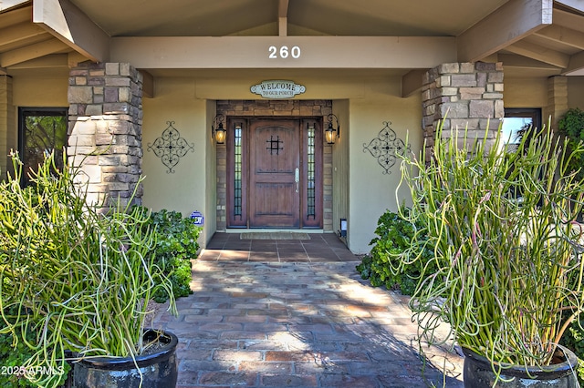 view of property entrance