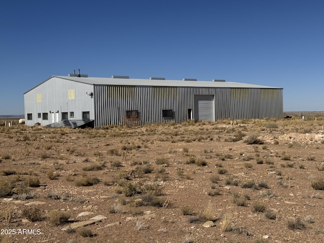 view of outdoor structure