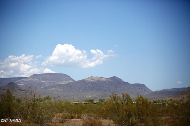 view of mountain feature