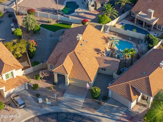 view of birds eye view of property