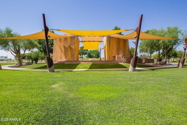 10224 E Talameer Ave, Mesa, AZ 85212 - view of home's community with a lawn