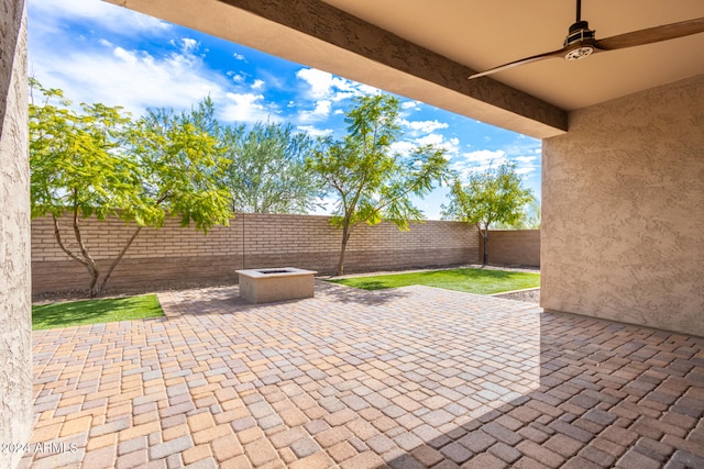 view of patio