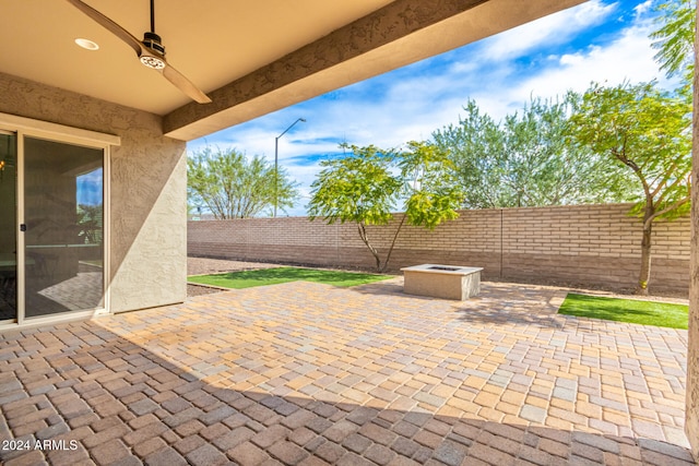 view of patio