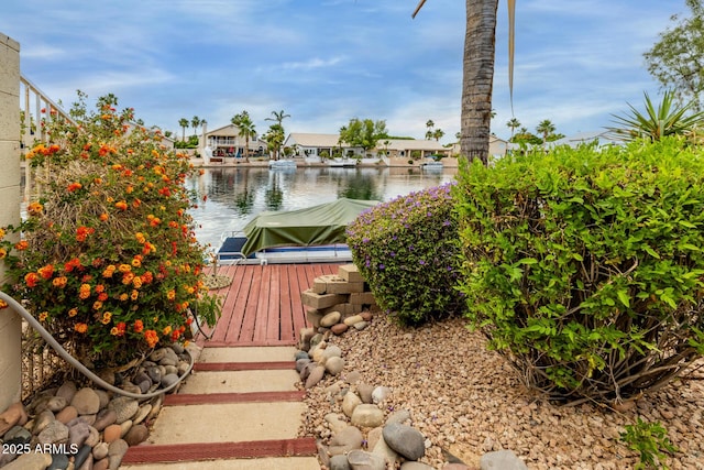 1146 W Sea Fog Dr, Gilbert, AZ 85233 - dock with a water view