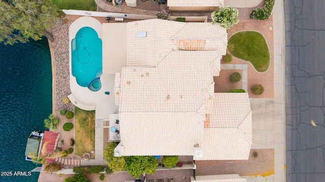 1146 W Sea Fog Dr, Gilbert, AZ 85233 - drone / aerial view of a pool
