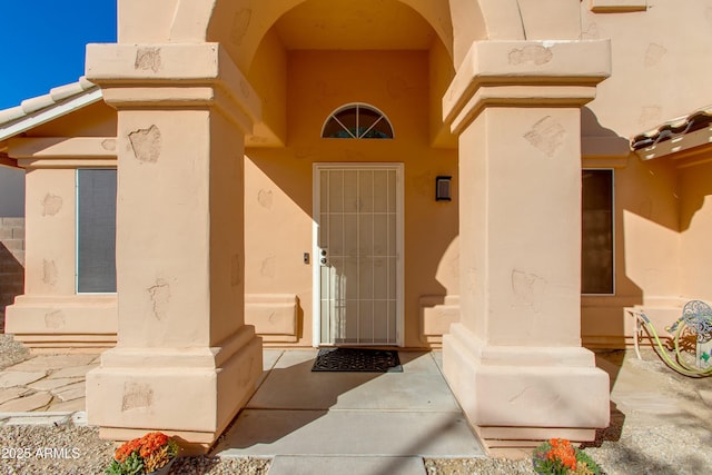 view of property entrance