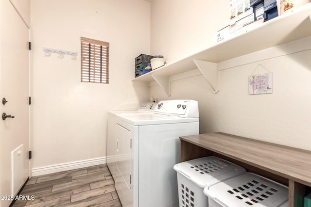 4667 E County Down Dr, Chandler, AZ 85249 - washroom with washing machine and clothes dryer and wood finished floors
