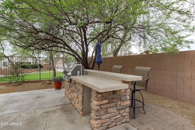 2221 W Calle De Las Estrella Way, Phoenix, AZ 85085 - view of patio featuring area for grilling
