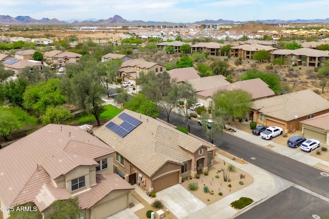 2221 W Calle De Las Estrella Way, Phoenix, AZ 85085 - aerial view of residential area featuring a mountainous background
