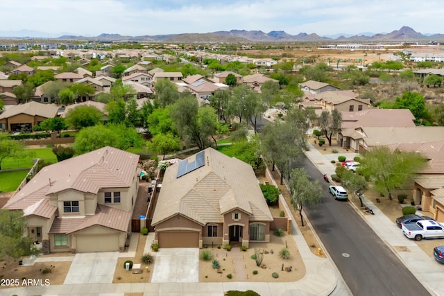 2221 W Calle De Las Estrella Way, Phoenix, AZ 85085 - aerial perspective of suburban area featuring a mountain backdrop