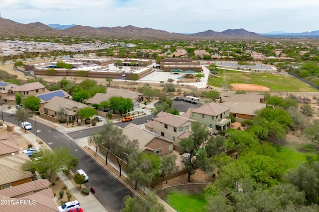 2221 W Calle De Las Estrella Way, Phoenix, AZ 85085 - aerial perspective of suburban area with mountains