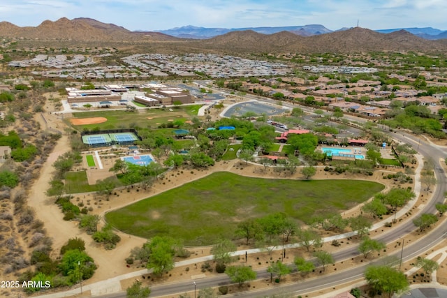 2221 W Calle De Las Estrella Way, Phoenix, AZ 85085 - bird's eye view of mountains