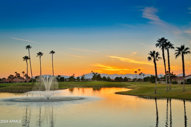 property view of water