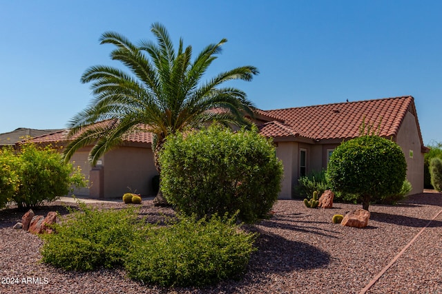 view of mediterranean / spanish-style home