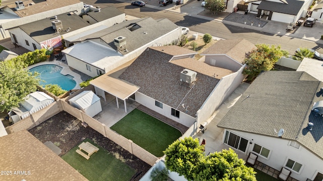 2313 N 87th Way, Scottsdale, AZ 85257 - aerial perspective of suburban area with a pool