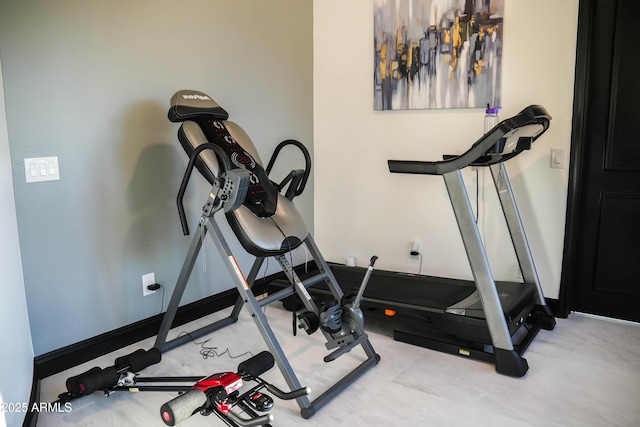 view of workout room