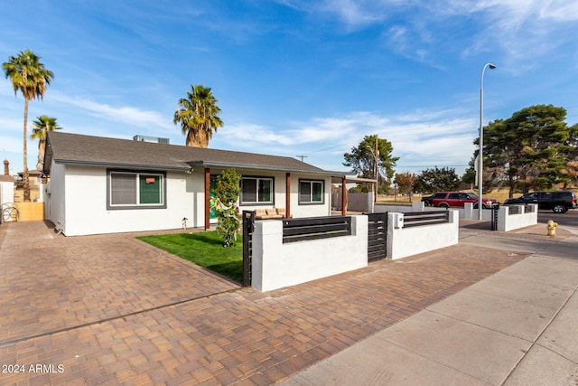 view of ranch-style house