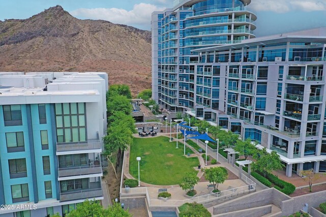 view of property with a mountain view