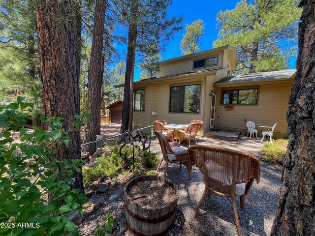 17410 S Peyote Dr, Munds Park, AZ 86017 - view of back of property