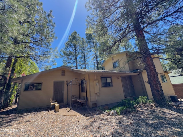 17410 S Peyote Dr, Munds Park, AZ 86017 - view of front of home with entry steps