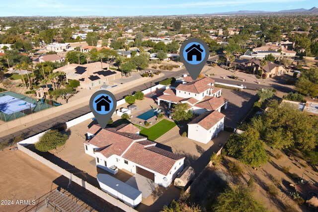 10125 E Cortez Dr, Scottsdale, AZ 85260 - aerial perspective of suburban area