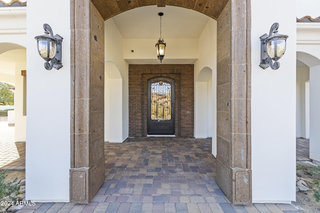10125 E Cortez Dr, Scottsdale, AZ 85260 - view of exterior entry featuring brick siding