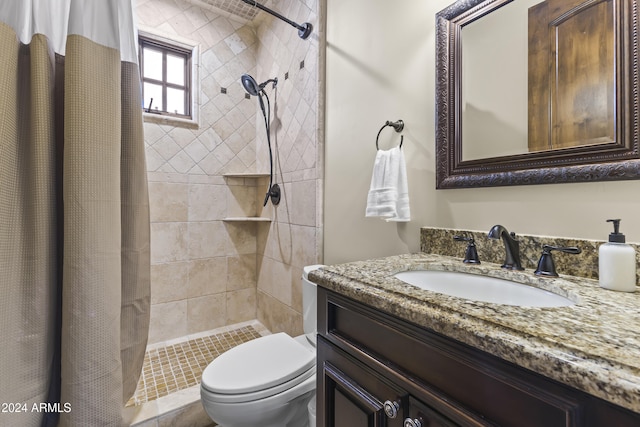 10125 E Cortez Dr, Scottsdale, AZ 85260 - bathroom with vanity and a tile shower