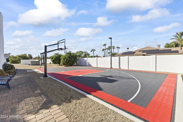 10125 E Cortez Dr, Scottsdale, AZ 85260 - view of sport court featuring basketball hoop