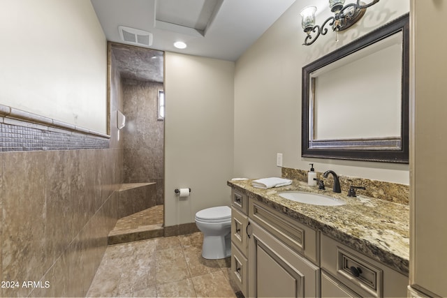 10125 E Cortez Dr, Scottsdale, AZ 85260 - bathroom featuring a walk in shower and vanity