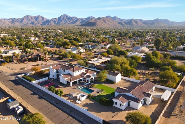 10125 E Cortez Dr, Scottsdale, AZ 85260 - aerial perspective of suburban area with mountains