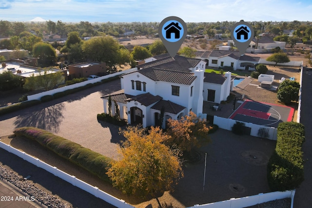 10125 E Cortez Dr, Scottsdale, AZ 85260 - aerial perspective of suburban area