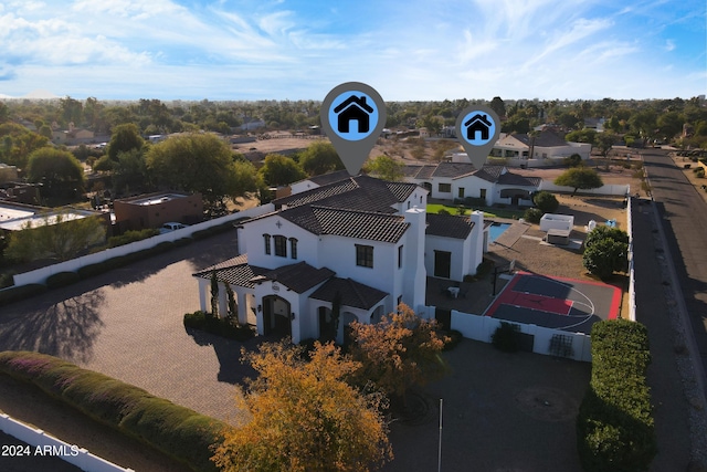 10125 E Cortez Dr, Scottsdale, AZ 85260 - aerial view of residential area