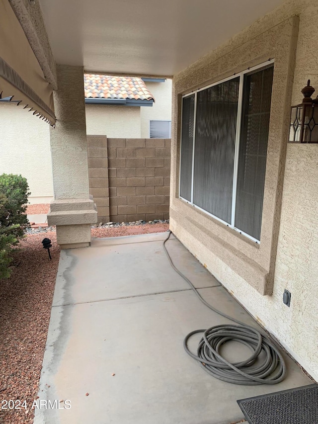 view of patio