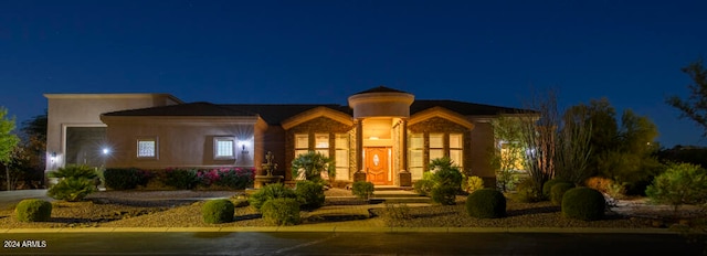 view of mediterranean / spanish house