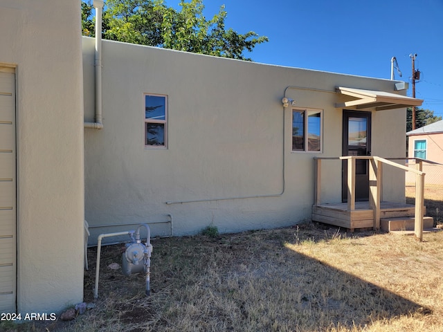 view of side of property