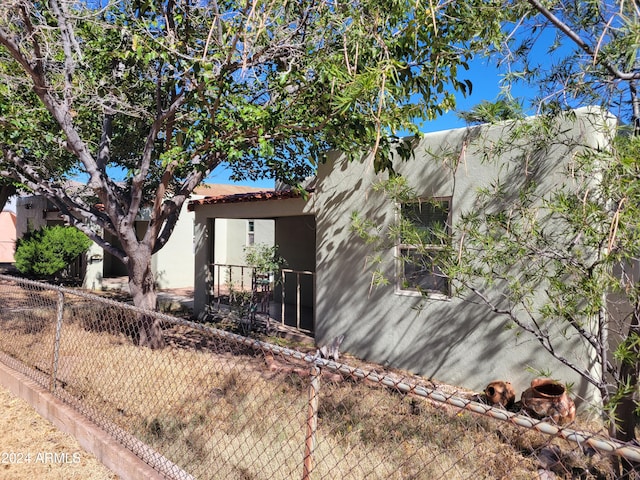 view of side of home