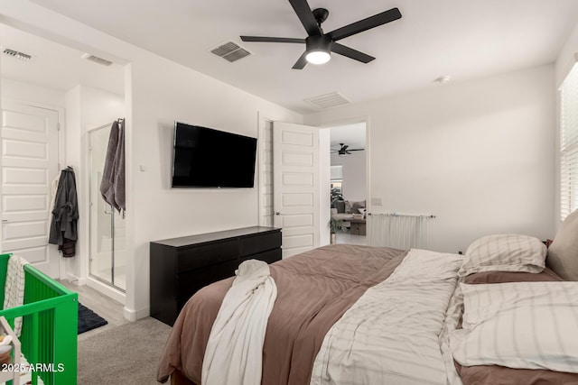 12505 W Kaler Dr, Glendale, AZ 85307 - bedroom featuring multiple windows and ceiling fan