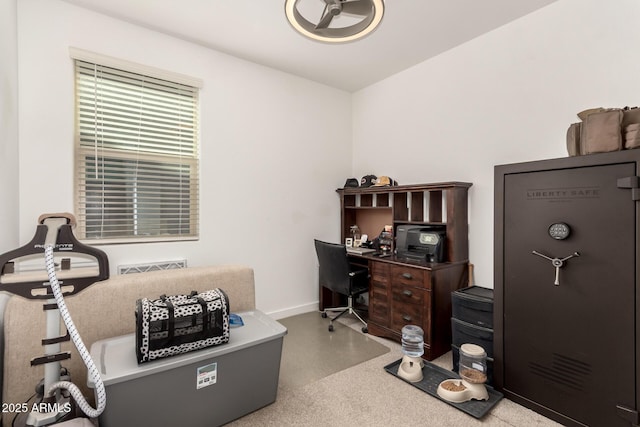 12505 W Kaler Dr, Glendale, AZ 85307 - home office featuring baseboards