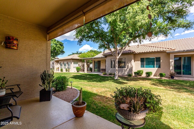 23813 S Pleasant Way, Sun Lakes, AZ 85248 - view of yard featuring a patio area
